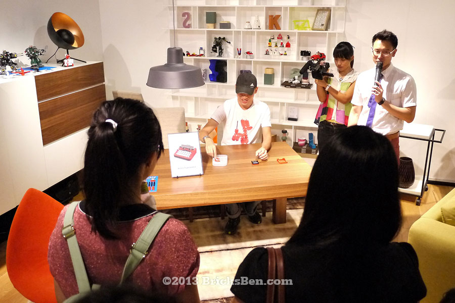 BricksBen - Live LEGO Demo at BoConcept Paragon Singapore (22 May 2013) - 08