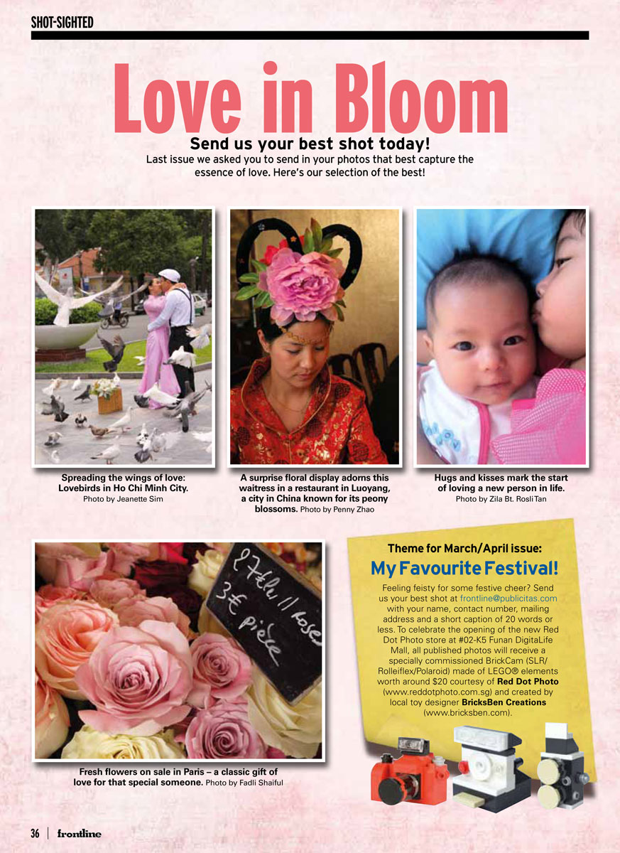 Frontline HomeTeamNS Magazine (Jan-Feb 2013) - BricksBen LEGO BrickCams