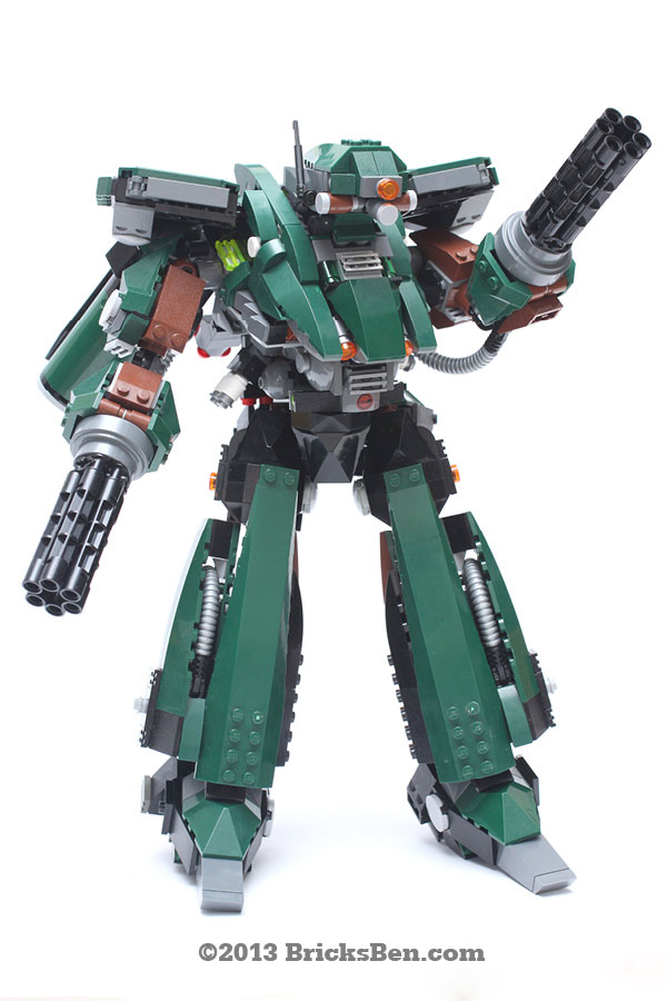 BricksBen - LEGO Hotten Mecha Warrior - 2