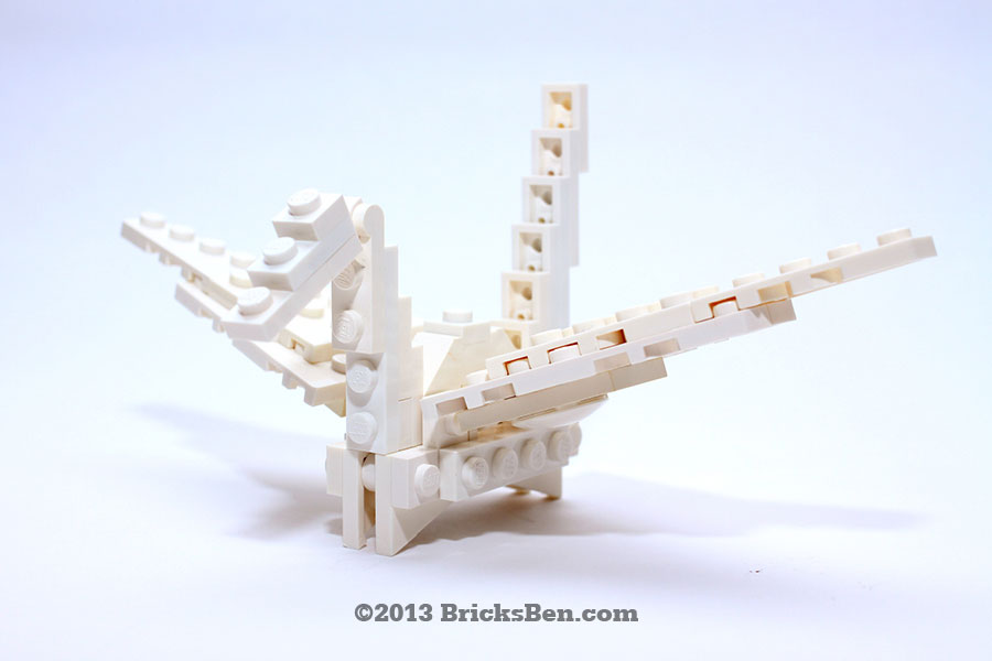 BricksBen - LEGO Origami Crane - 1