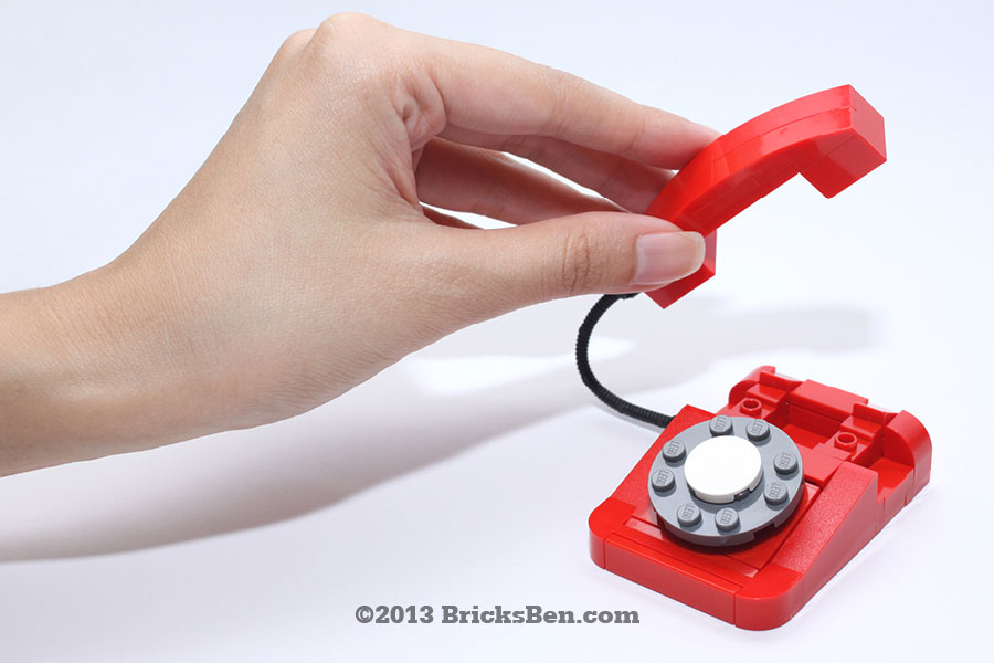 BricksBen - LEGO Rotary Telephone - 0
