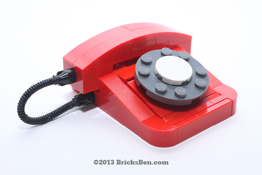 BricksBen - LEGO Rotary Telephone - 2