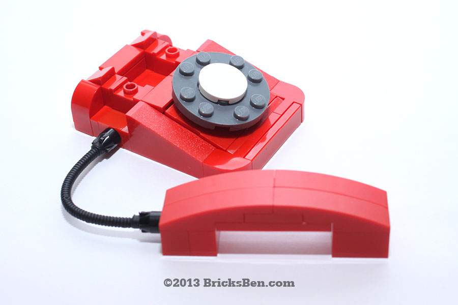 BricksBen - LEGO Rotary Telephone - 5