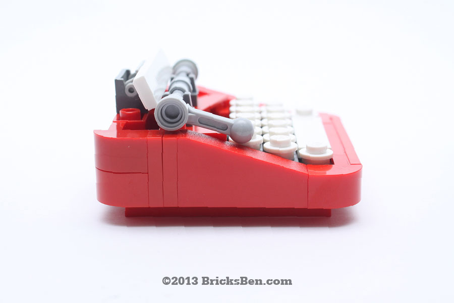 BricksBen - LEGO Typewriter - 3
